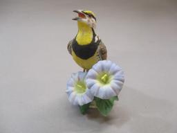 1992 Lenox "Western Meadowlark" Fine Porcelain Bird Figurine 4 1/2"