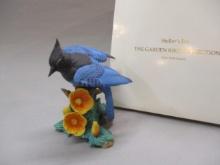 1996 Lenox "Steller's Jay" Fine Porcelain Bird Figurine 5"