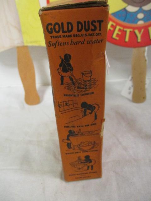 Gold Dust Washing Powders & 2 Black Americana Church Fans