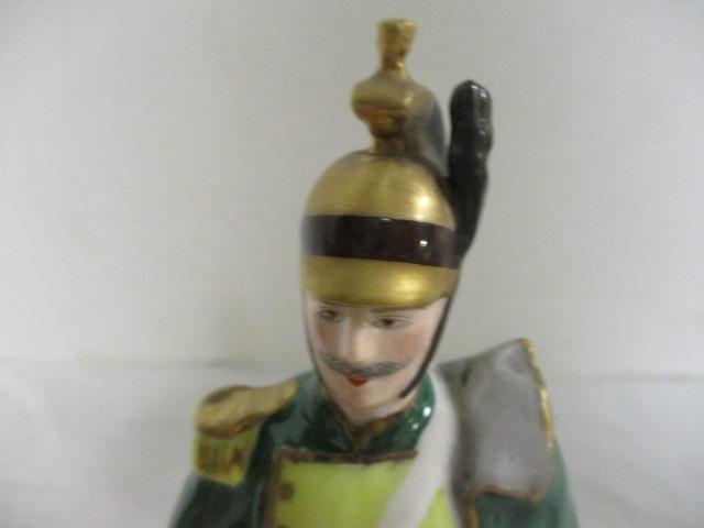 Antique French Porcelain Soldiers (Lot of 2)