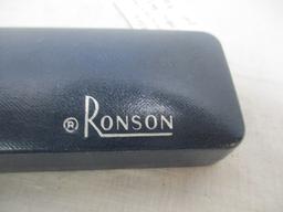 Ronson Silverplate Lighter (3") & Ronson Penciliter (6")