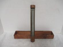 Copper Candy Thermometer in Wood Box