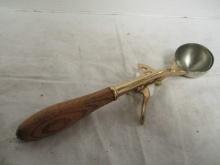 Wood Handle Ice Cream Scoop