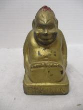 Billiken 'Good Luck' Cast Iron Bank