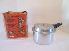 Mirro 4 Quart Pressure Cooker and Rival #395 Combo Grind-O-Mat/Shred-O-Mat