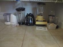 Hamilton Beach Blender, Magic Bullet Blender, GE Blender and Proctor Silex Mini Chopper