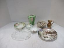 Floral Design Grouping of Misc. Glassware