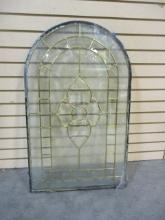 Arched Top Window/Door Insert Stain Glass style