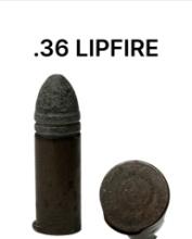 RARE .36 LIPFIRE Cartridge