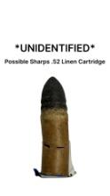 *UNIDENTIFIED* Possible Sharps .52 Linen Cartridge