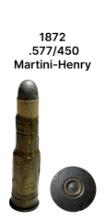 1872 .577/.450 Martini Henry Cartridge