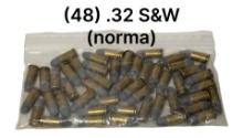 48rds. of .32 S&W Norma Ammunition