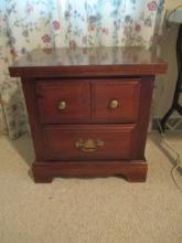 Broyhill Two Drawer Nightstand