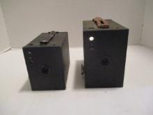 Two Kodak Brownie Cameras