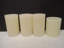 Four Battery Operated Candles