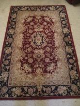 45 1/2" x 70" Wool Area Rug