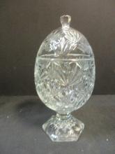 Crystal Candy Dish (Egg Shape)