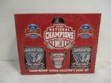 2009 National Champions Alabama Collectors Sauce Set