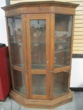 Lighted Glass Curio Cabinet