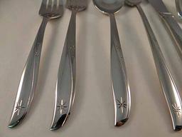 Oneida Community Stainless Vintage Twin Star Pattern Flatware - All Pieces In Original Packaging, So