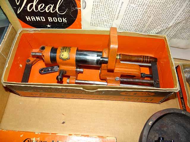 Vintage Re-loading Equipment, Lyman Ideal: Lubricator & Sizer No. 45 In Box ( May Not Be Complete, S