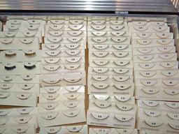 New Doll Making Supplies - Glass Eyes & Eye Lashes: 25 Pr. Glass Paper Weight Eyes, Mose By Tallina'