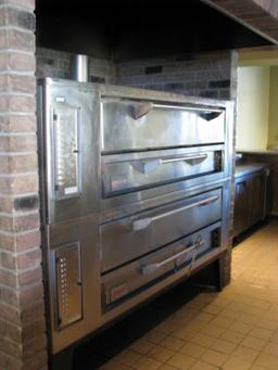 Marsal double pizza oven