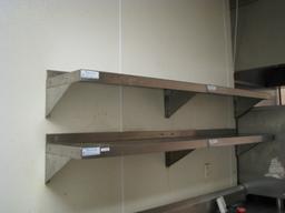 lot of 4 shelves