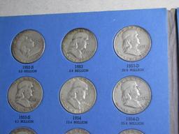 Silver Franklin Half Dollar set