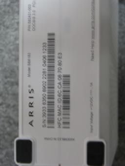 Arris Surfboard cable modem