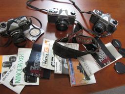 35MM camera & lens lot