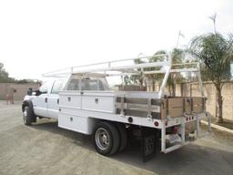 2007 Ford F450 XL Crew-Cab Utility Truck,