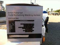 Unused Auto Darkening Welding Helmet