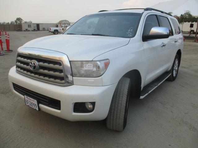 2011 Toyota Sequoia Platinum SUV,