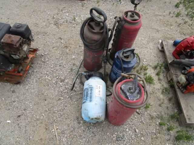 (5) Misc Pump Sprayers