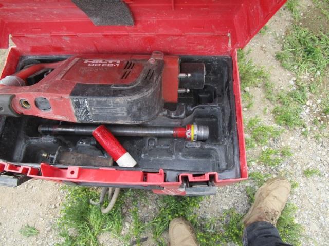 Hilti DDEC-1 Diamond Drill & DDREC-1 Water Unit,