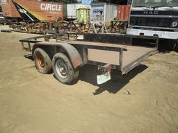 Hotsy T/A Flatbed Trailer,