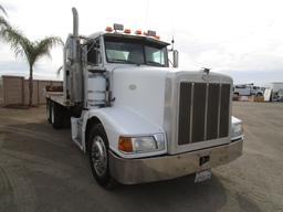 Peterbilt 377 T/A Flatbed Truck,