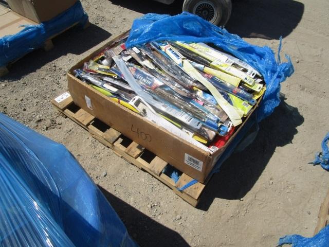 Pallet Of Various Windshield Wipers