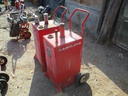 (2) Portable Gasoline Tanks