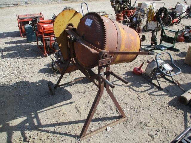 Electric Portable Cement Mixer