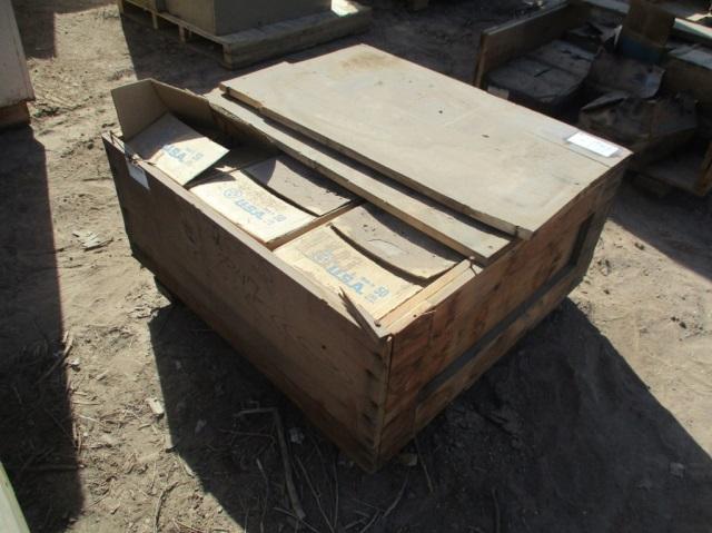 Wooden Box W/(18) Boxes Of 3" Nails