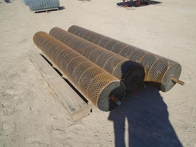 (3) Cultivator Rollers