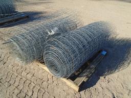 (2) Rolls Of 4' Tall Fencing