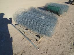 (2) Rolls Of 4' Tall Fencing