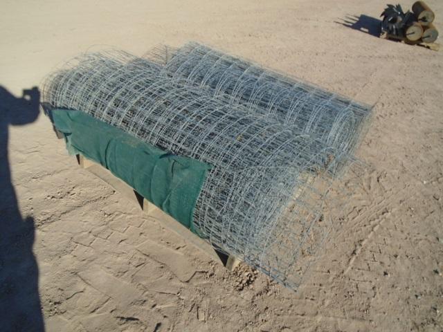 (3) Rolls Of 4' Tall Fencing