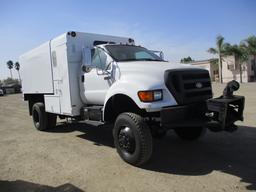 2006 Ford F650 XL S/A Chipper Truck,