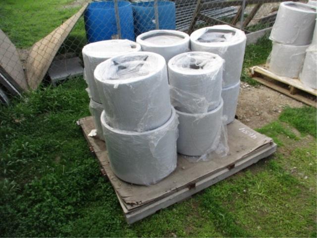 Lot Of (22) Fiberglass Pots