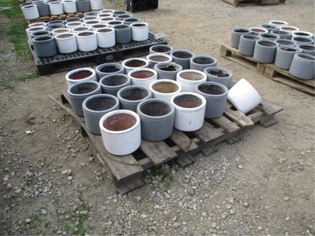 Lot Of (21) Fiberglass Pots