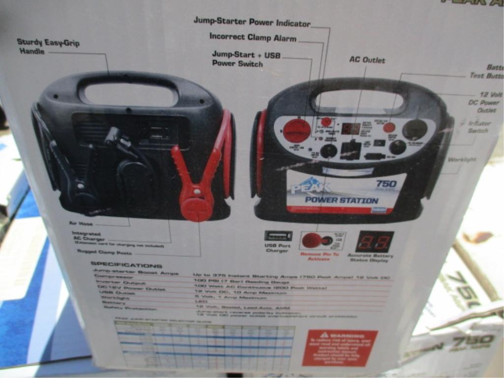 Lot Of (4) Misc Peak Jump Starters